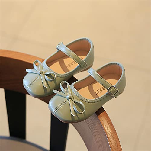 Toddler Girls Dress Shoes Bow Slip On Mary Jane Ballet Flats Flower Girl Party Wedding Shoes School Shoes for Girls4