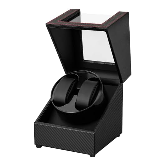 Double Automatic Watch Winder with USB Power