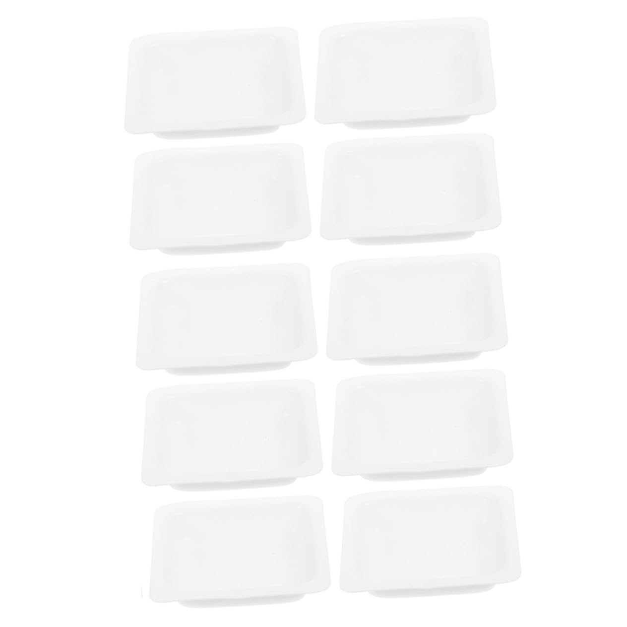 MAGICLULU 10pièces Plateaux de Pesée pour Échantillons Petits Plateaux de Pesée Portables Matériel de Laboratoire