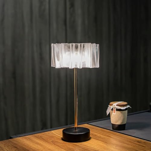 Lampe portable à batterie avec intensité variable de 3000 K à 6000 K en acrylique - 3
