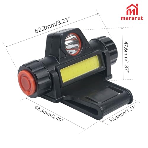 Rechargeable Dual Beam Helmet Headlight