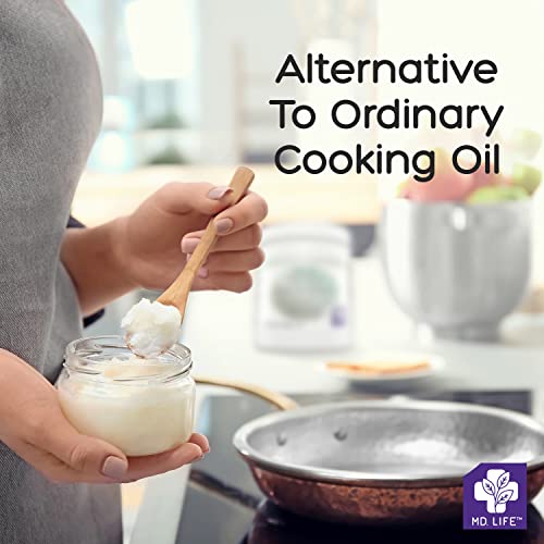 image for MD. Life Beef Tallow for Cooking - Food Grade Grass Fed Beef Tallow fo