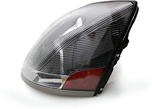 Epic Lighting Amxoe Replacement Black Bezel Headlights Assembly Compatible With Volvo Semi Truck Heavy Duty 2004-2018 Vnl 04-18 Vnm 04-15 Vn [ 82329127 Vo2503156 82329124 Vo2502156 ] Pair #TOP5