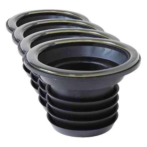 Fernco Wax Free Toilet Seal for 3" Drain Pipe (Pack of 4)