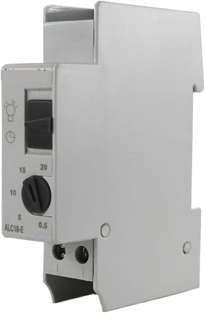 Rail Stair Light Timer Switch, 20 Minutes, 220V, 16A, ALC18-E, ALC18