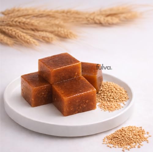 Image of Fulva Wheat Halwa 200g, Authentic Kozhikoden Halwa, Traditional Kerala Sweet, Soft Chewy Indian Dessert, Healthy Wheat, Premium Kerala Mithai, Festival & Gifting Sweet