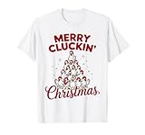 Photo Gallery merry cluckin christmas funny chicken lovers farm xmas maglietta Photo Gallery merry cluckin christmas funny chicken lovers farm xmas maglietta