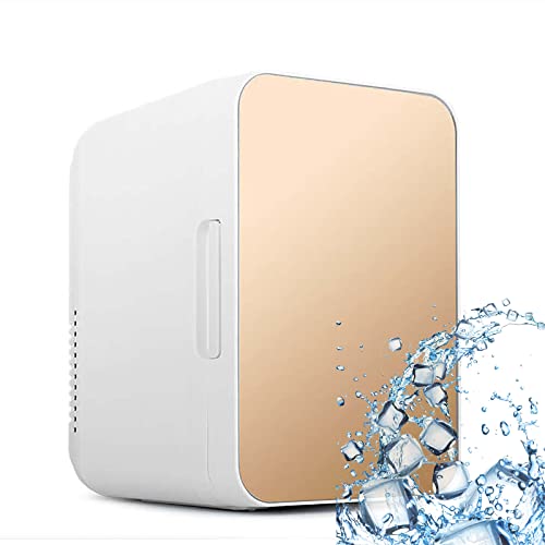 Mini réfrigérateur cosmétique VOYADE 8L design élégant gold