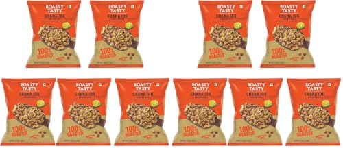 Image of Roasty Tasty Roasted Chana Jor Lime & Spicy Indian Snacks- 750G Value Pack| No Msg| Zero Cholesterol & Trans Fat| Diet Namkeen| Gluten Free| Ready-To-Eat| High In Protein| Export Quality| Healthy Snacks
