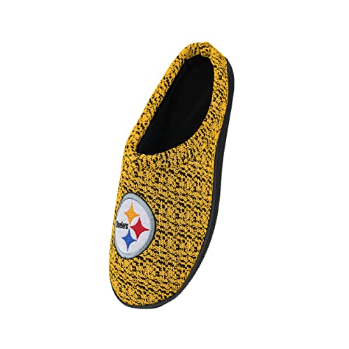 Image of FOCO NFL mens Poly Knit Cup Sole Slipper