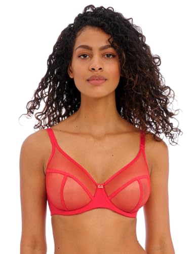 Image of Freya Women's Snapshot Underwire High Apex Bra, Chilli Red, 32E