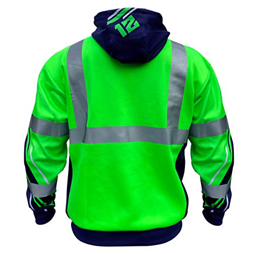 Image of SafetyShirtz SS360 ANSI Class 3 Type R Graphic Hoodie
