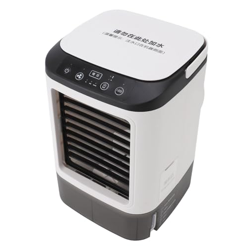 Hamwesh Przenośny Klimatyzator, Mini 900 Ml, 12 W, Cichy, Osobisty, Wyparny Klimatyzator, Mała Jednostka Prądu Przemiennego z 3 Ustawieniami Prędkości, Chłodna Mgiełka do Pokoju, Sypialni, Samochodu