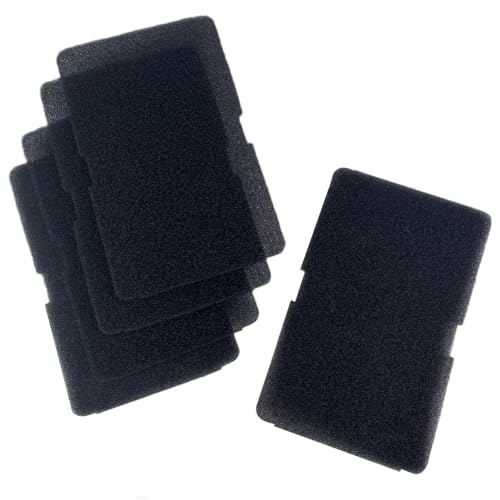 TERRARIDE Filtro secador Bomba de Calor | Esponja Filtro Estera Condensador secador | para Beko Grundig Blomberg ElektraBregenz | 240 x 150 x 10mm | Filtro Pelusa 2964840100 (Juego de 5)
