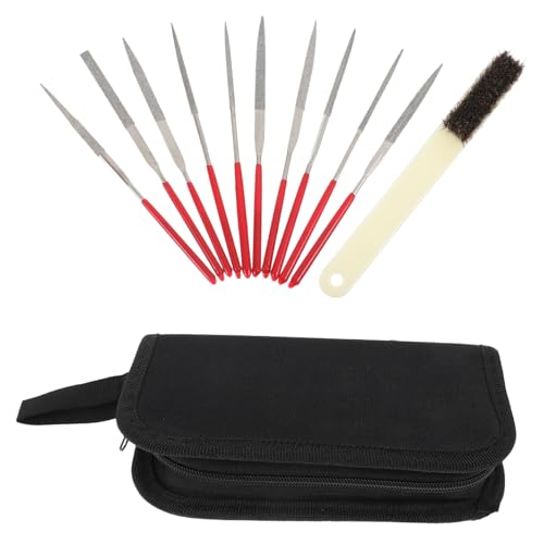 Veemoon Diamond File 10pcs Set Rasp Needle File for Shaping Metal Hardened Steel Industrial Diamonds
