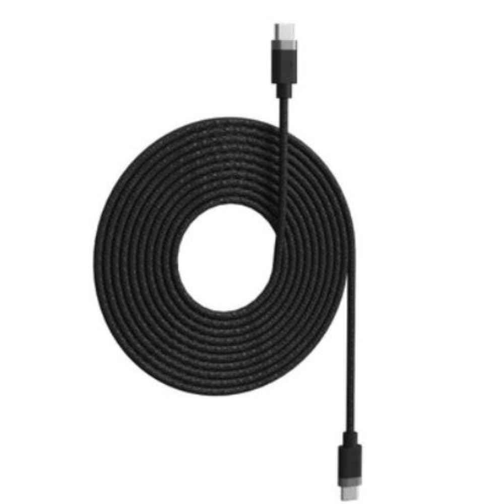 ZAGG mophie USB-C to USB-C Charging Cable, 2 Metres, Fast Charging,Heavy Duty, Black