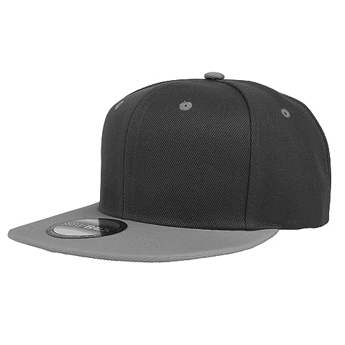 Image of Gelante Snapback Hats for Men - Flat Bill Brim Baseball Cap Hat - Plain Blank Adjustable