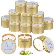Conelist 8 Pcs Bridesmaid Proposal Gifts Smells Like Youre in the Bridal Party Candles Bridesmaid Gifts Natural Soy Wax Candles for Best FriendsGrey Blue,Elegant