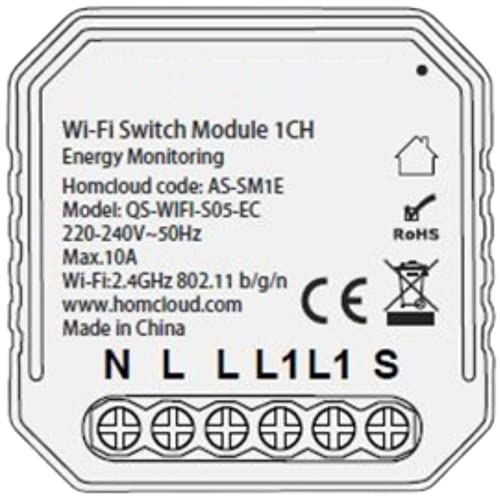 PATABIT Interruttore Wifi Alexa Luci con Controllo...