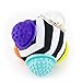 Sassy Chime & Chew Textured Ball Developmental Toy for Ages 0+ Months