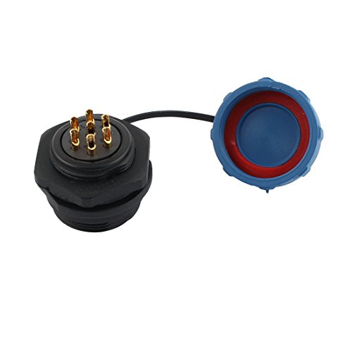 Aexit AC 500V Conector de Aviación 7 Pines SP2111/S miniatura 2