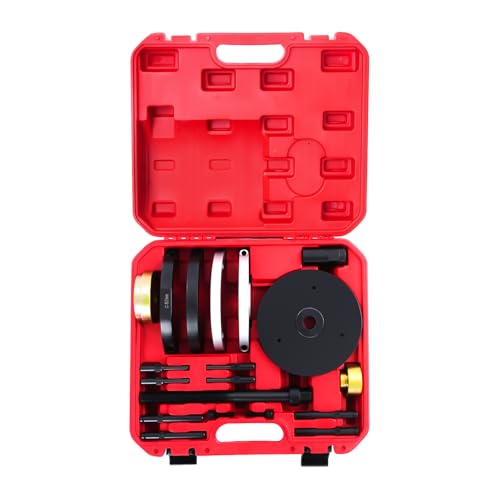 Shinpeed Set di attrezzi per cuscinetti ruota, 82 mm, per cuscinetti ruota auto, smontaggio