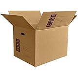 ボックスバンク 段ボール 宅配 120サイズ 記入欄 手穴付 5枚セット 4mm厚 強化 日本製 ダンボール 引っ越し 箱【45×35×高さ32cm】 FD05-0005-d2