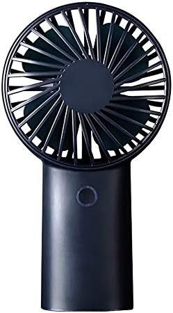 Aviski Handheld Desk Fan Rechargeable, Silent USB Portable Handheld Fan with 4000mah Rechargeable Battery USB Desktop Fan for Home Office Outdoor Travel, 3 Adjustable Speed and 4 Fan Blades
