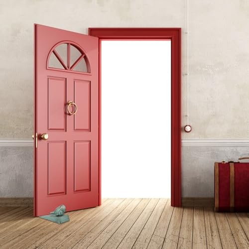 Cale de porte décoratif en fonte d'oiseau aux finitions d'antan
