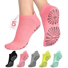 5 Pairs-black/Grey/Pink/Green/Blue