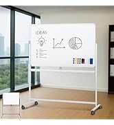 Amazon | 【1200mm×900mm】SKK ホワイトボード 【個人宅配送可】 自立