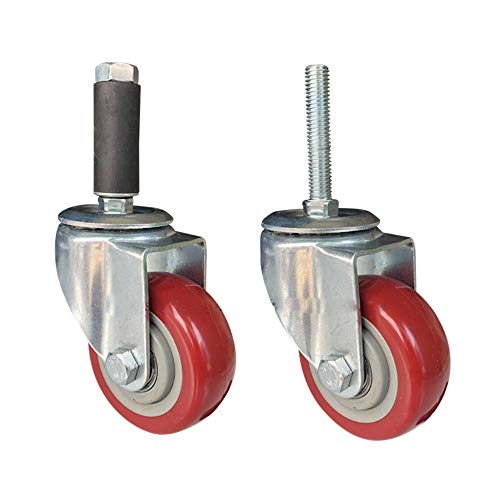 Roulettes pivotantes robustes de 75mm et 100mm de qualite industrielle