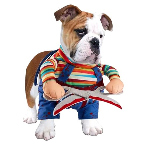Disfraz de Tijeras Halloween para Perro Grande miniatura 1