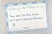 Jot & Mark Baby Shower Advice Cards for New Moms 25 Cards per Pack, Blue