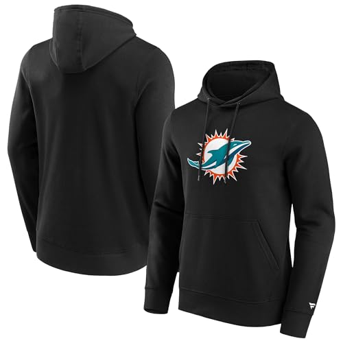 Sudadera de algodón Fanatics Miami Dolphins con capucha y corte regular 3