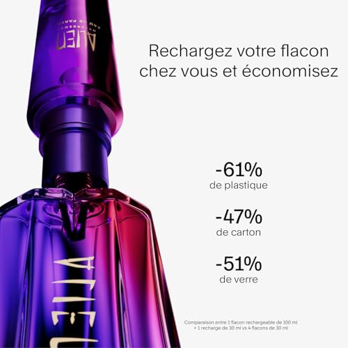 Mugler Alien Hypersense Eau de Parfum Femme Boisée Fleurie Rechargeable