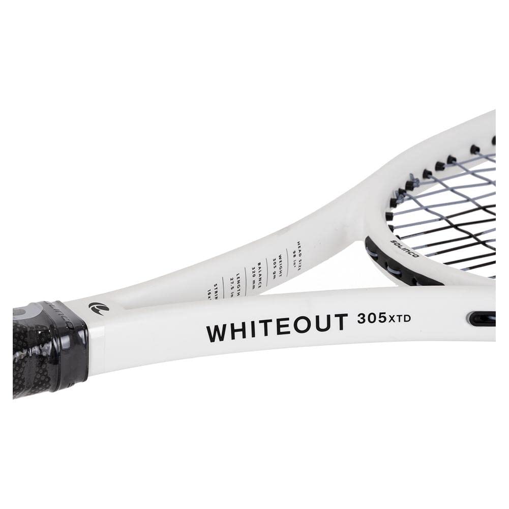 Amazon.com: Solinco Whiteout 305 XTD Tennis Racquet : Sports