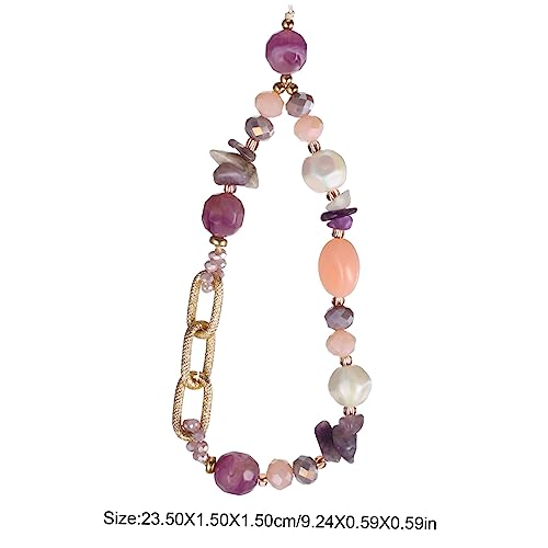 Éviter pertes smartphone dragonne cristal boho pendentif tendance - 3