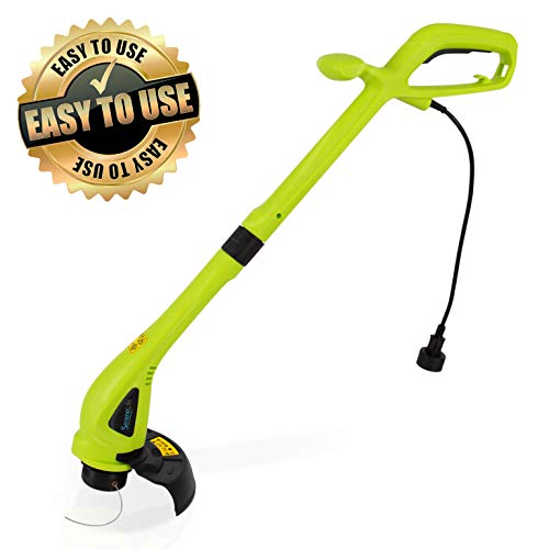 Electric Weed Wacker Trimmer Edger - 21" 2.3A High Powered Handheld Weed Wacker