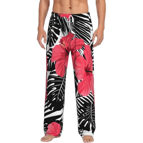 Vêtement de détente pour la maison : pantalon de pyjama rouge