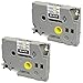 Produktbild 2 Kassetten TZe-315 TZ-315 weiß auf schwarz 6mm x 8m Schriftband kompatibel für Brother P-Touch PT-1000 1005 1010 3600 D200 D210 D210VP D450VP D600VP E100 E550WVP H101C H105 H110 H300 H500 P700 P750W