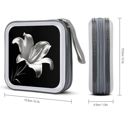 Étui à CD robuste antichoc Lily One Size pour 40 DVD - 2