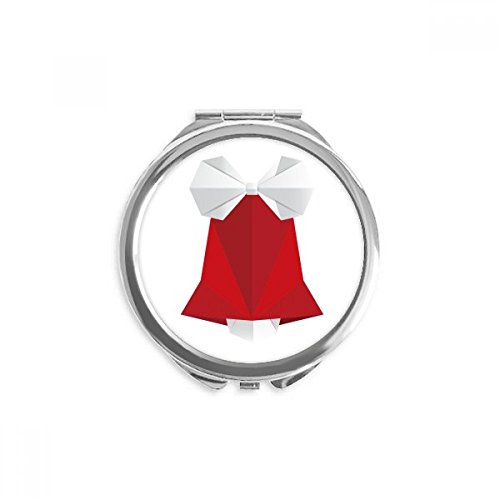 Miroir maquillage origami noël rond à offrir pour les fêtes de fin d'année