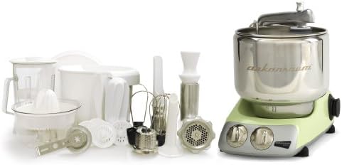 Ankarsrum Original AKM 6290 Pearl Green Stand Mixer Deluxe Package