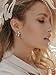 FindChic Star Earrings for Sensitive Ears Silver Earring Studs Platinum Plated Hypoallergenic Small Huggie Hoops with Sterling Silver Post Lightweight Funky Second Hole Jewelry