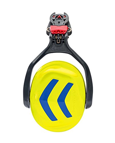 Coquilles antibruit Protos Integral, jaune/bleu