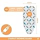 TISCHBÜGELBRETTBEZUG - Geeignet für Standard TISCHBÜGELPLATTEN und andere KLEINE BÜGELPLATTEN bis zu 80x42 cm - 100% BCI Cotton - HÖCHSTE EUROPÄISCHE QUALITÄT - LaundrySpecialist