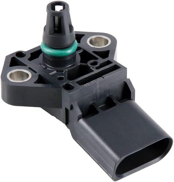 MAP Boost Pressure Sensor Replacement for 2012-2020 Passat Tiguan Altas Arteon Golf R GTI MK7 Jetta Beetle 1.8T A3 TT A4 Q3 Q5 2.0T EA888 Gen3.