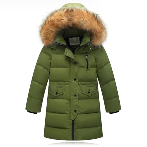 Veste hiver épaisse parka enfant contre le vent et le gel