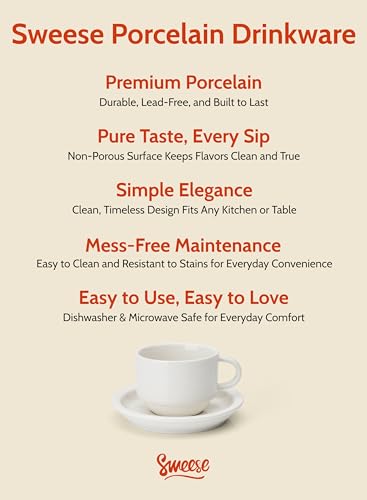 Sweese 2.5 Ounce Espresso Cups thumbnail 7